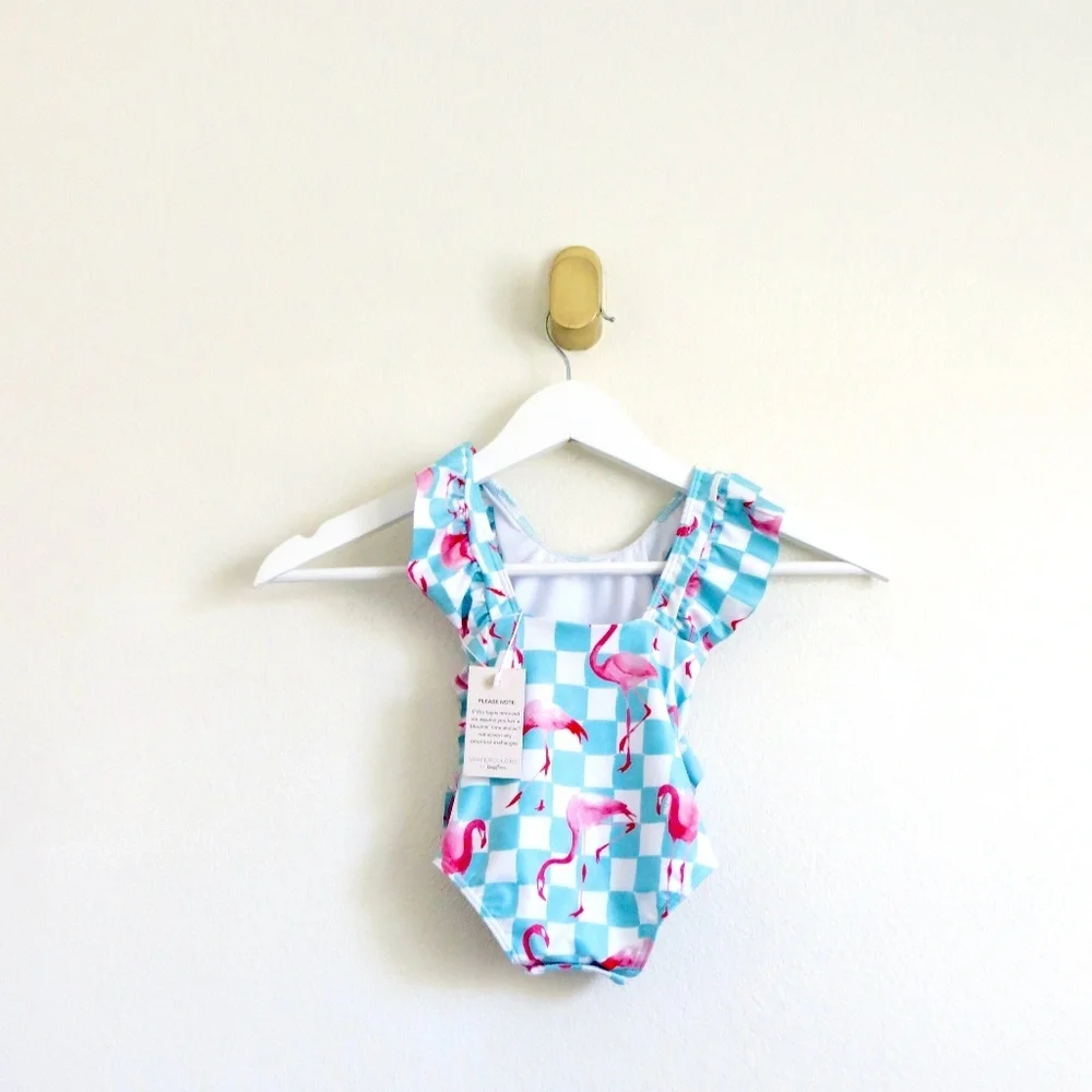 NEW! Kenny Flowers Kiddy Flowers The Copacabana One Piece Swim 12-18 Months